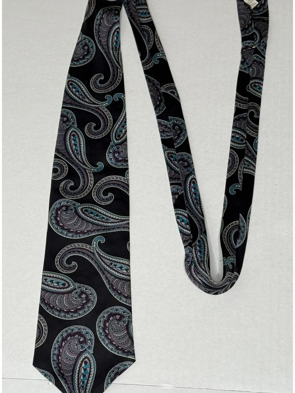 Stafford Men's Paisley Silk Tie